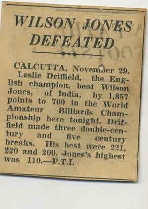 Wilson Jones Defeated